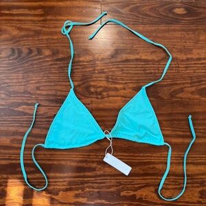 Brand New Light Blue Bikini Top